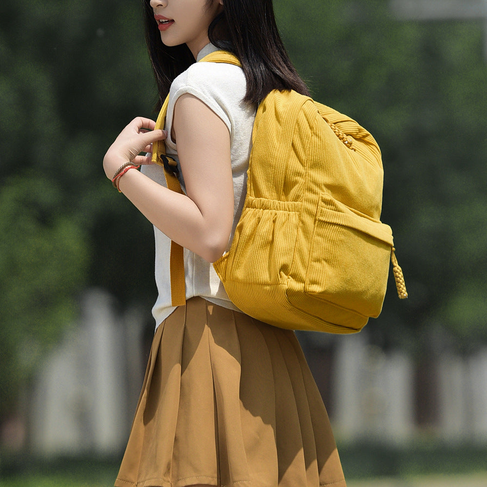 Casual Corduroy Backpack Stornfield