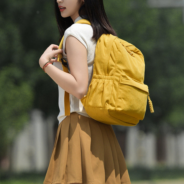 Casual Corduroy Backpack Stornfield