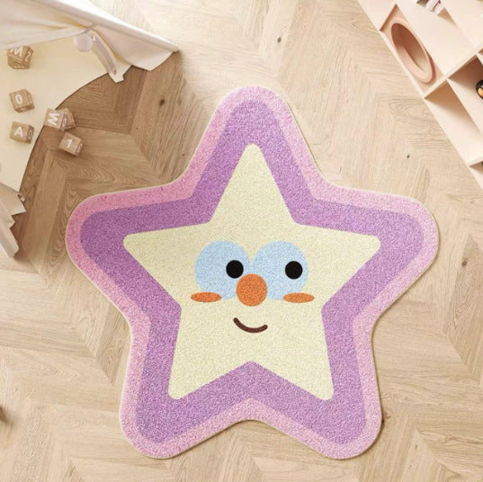 Star-Shaped Soft Area Rug Stornfield
