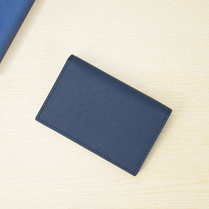 Sleek Leather Business Card Holder Stornfield