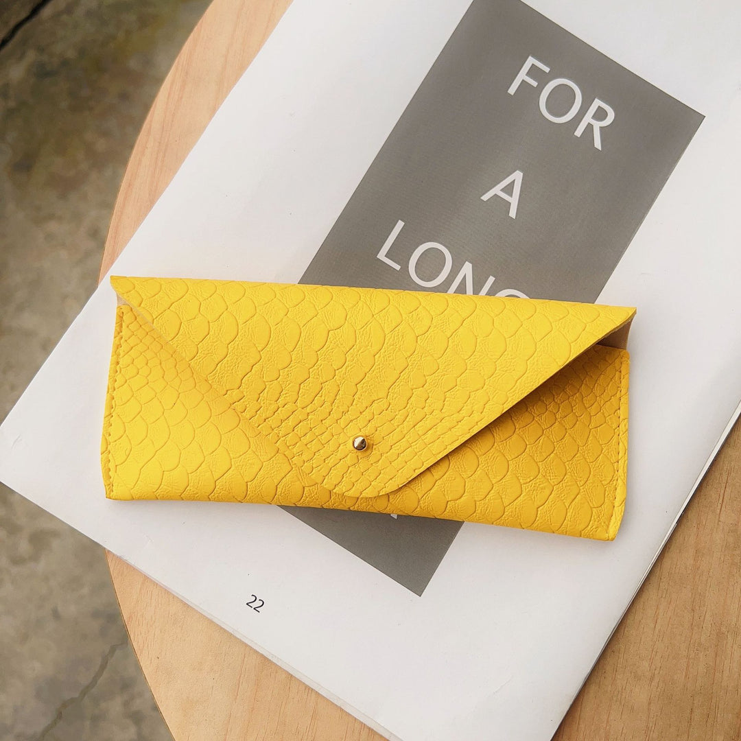 Textured Leather Eyewear Case Stornfield