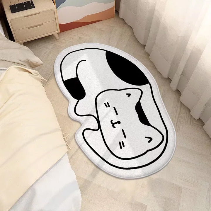Cute Cat-Shaped Area Rug Stornfield