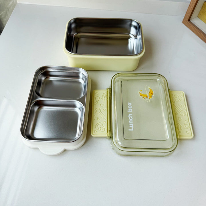 Multi-Compartment Glass Lunch Box