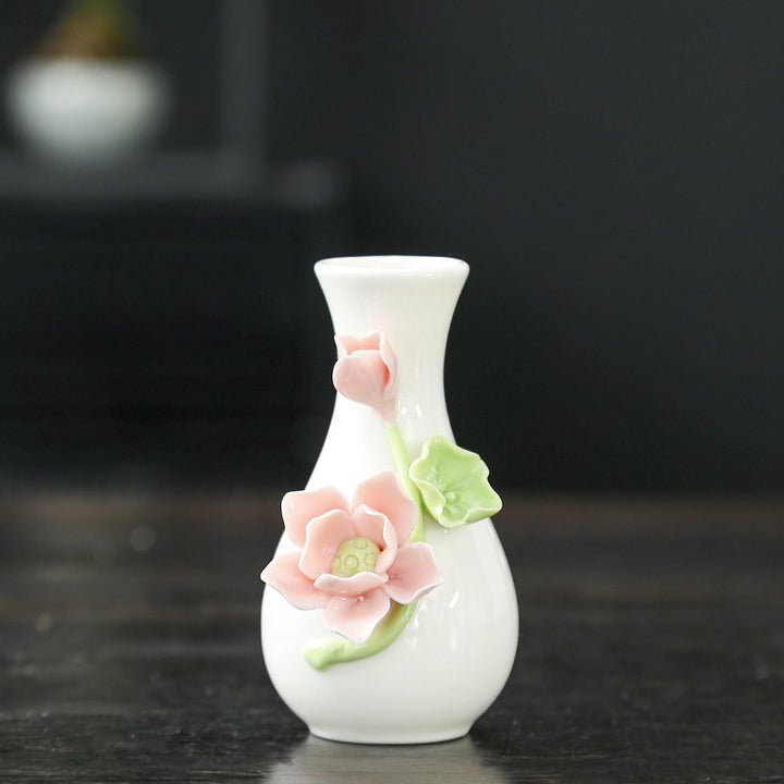 Floral Art Ceramic Vase Stornfeild