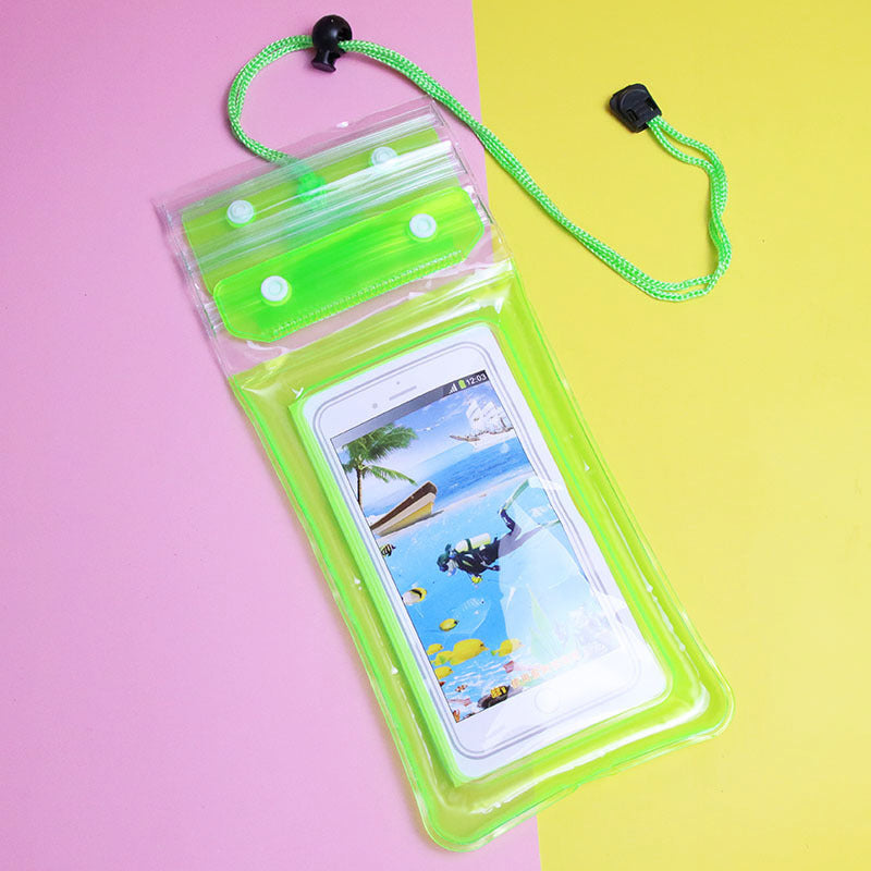 Unisex waterproof smartphone bag with flexible carrying strap Stornfield