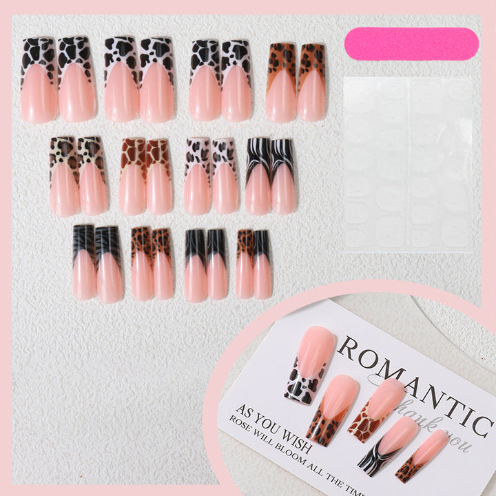 Artistic Animal Print Press-On Nail Set Stornfield