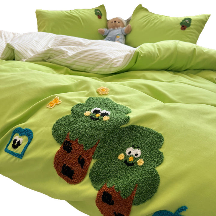 Playful Animal-Themed Bedding Set
