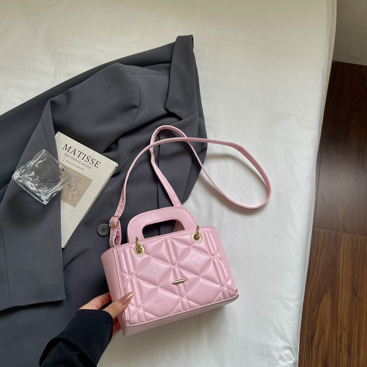 Quilted Mini Handbag with Dual Carry Options