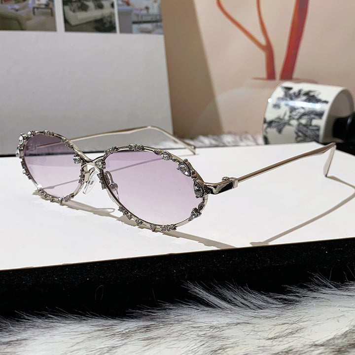 Women's extravagant oversized sunglasses with futuristic design Stornfield