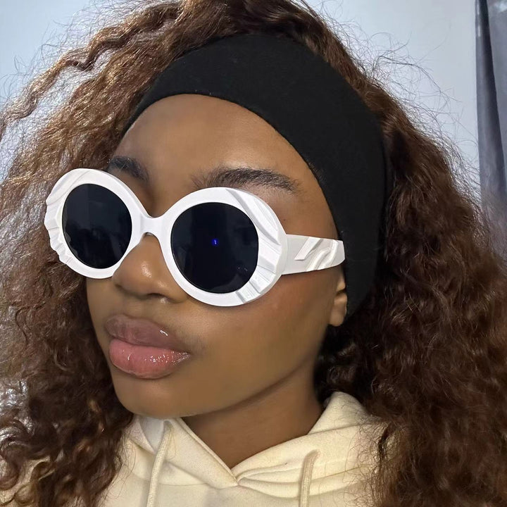 Women's sunglasses with unique, textured frame and protective lenses Stornfield