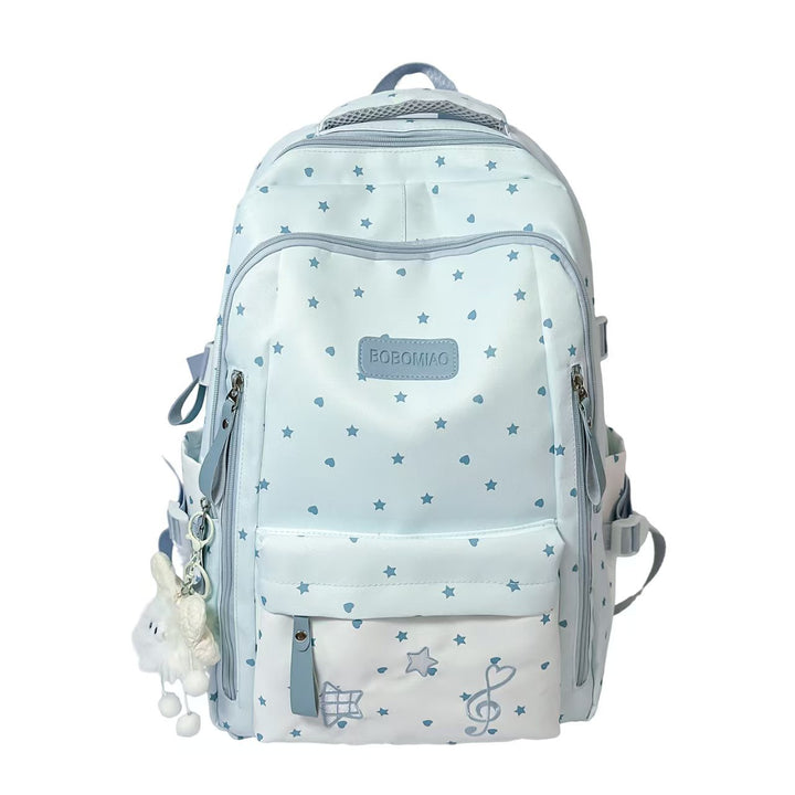 Star-Patterned School Backpack Stornfield