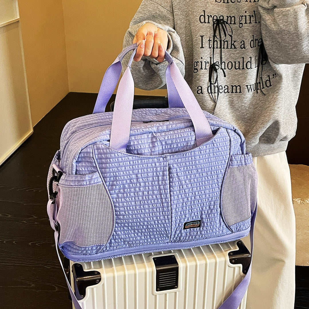 Textured Sports Duffle Stornfield