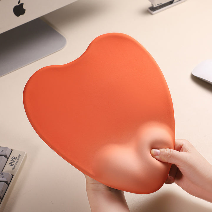 Heart-Shaped Mouse Pad