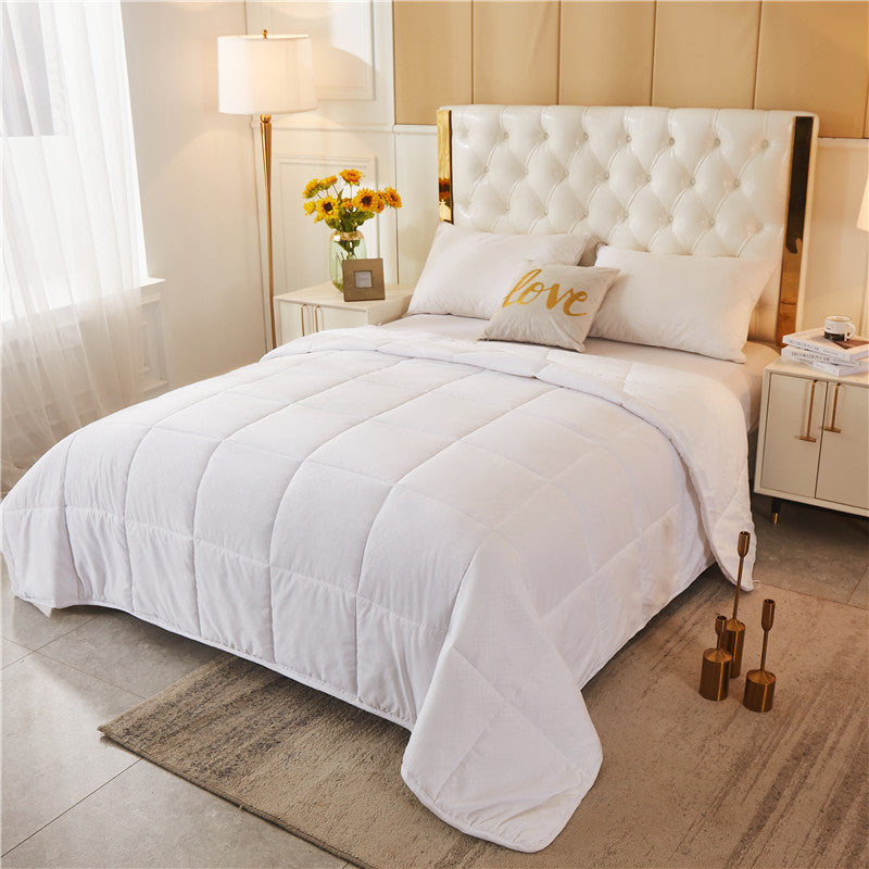 Ladies Allergy-Friendly Quilted Blanket with Breathable Microfiber Cover Stornfield