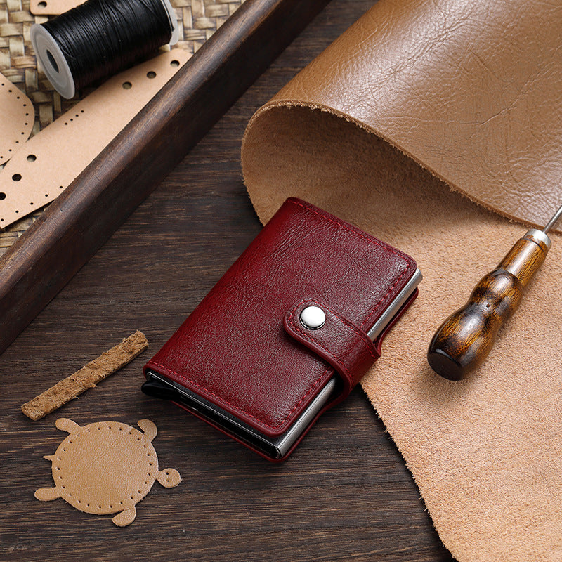 RFID-Blocking Leather Cardholder Stornfield