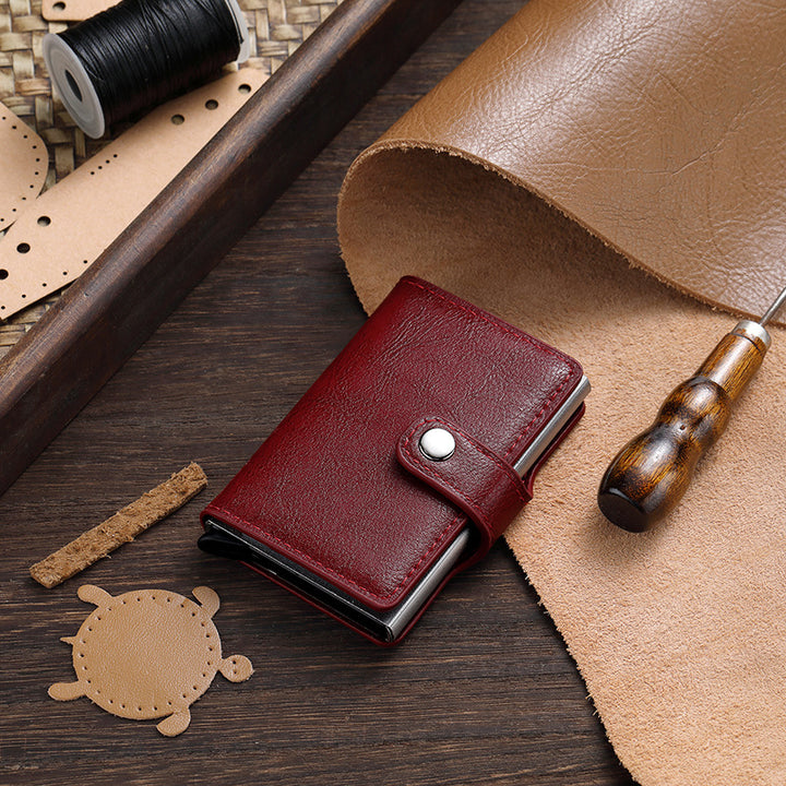 RFID-Blocking Leather Cardholder Stornfield