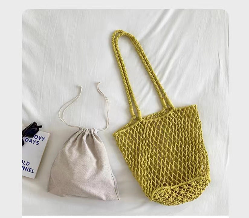 Hand-knotted net bag Stornfield