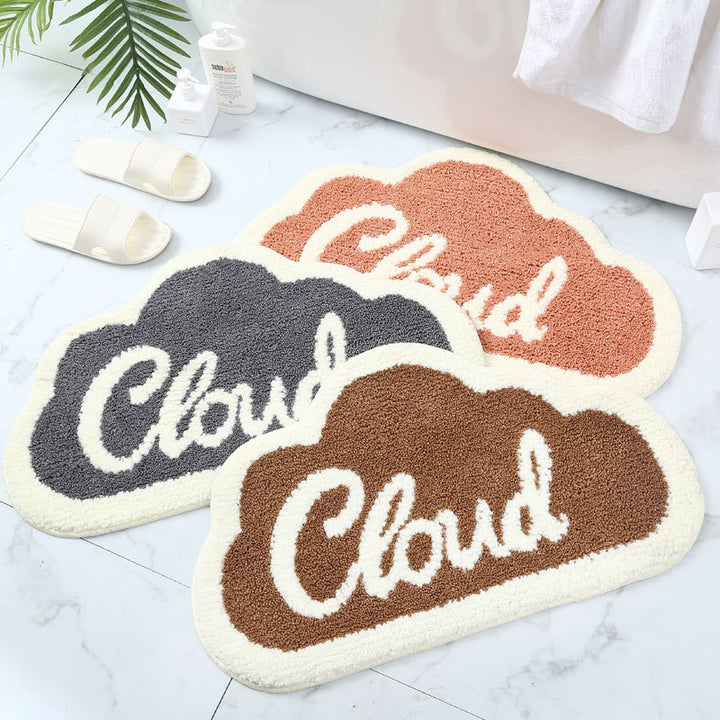 Fun Footprint Bath Mat for Bathroom