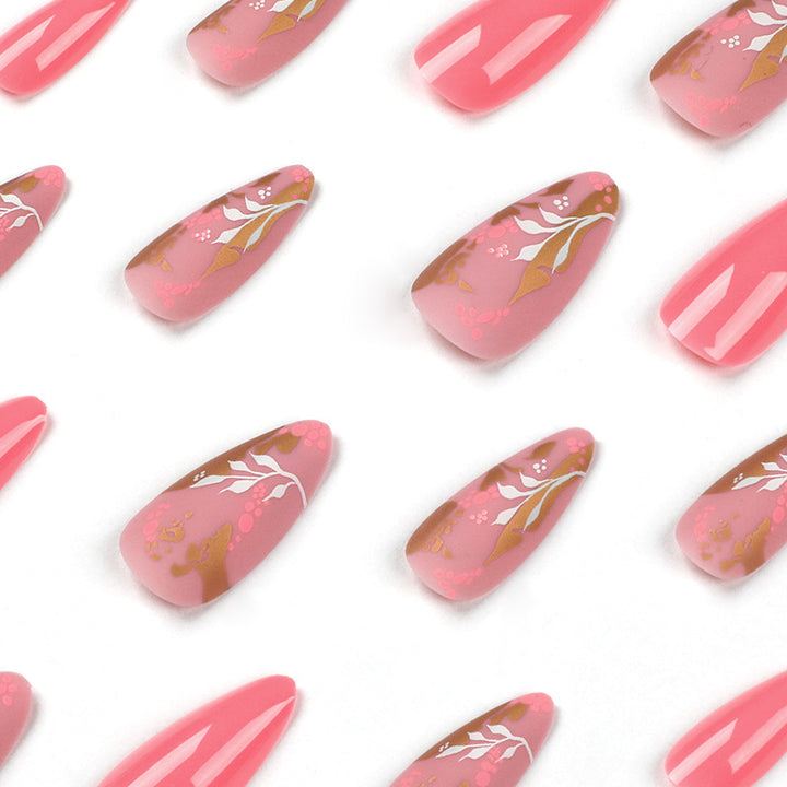 Glamorous artificial nails in elegant stiletto style Stornfield