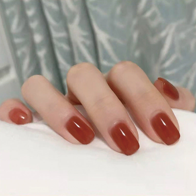 Glossy Fashion Press-On Nail Set Stornfield