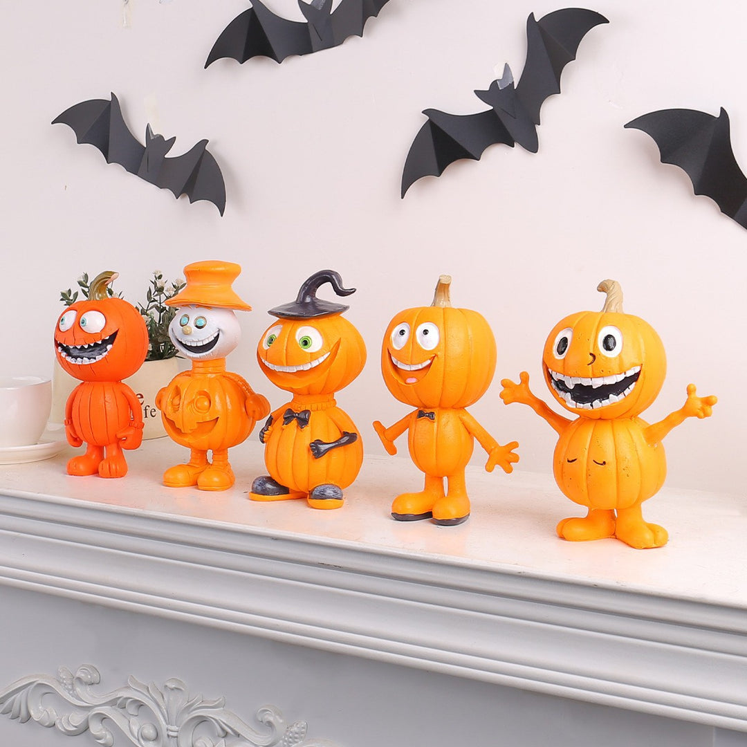 Funny Halloween Pumpkin Figure Stornfield