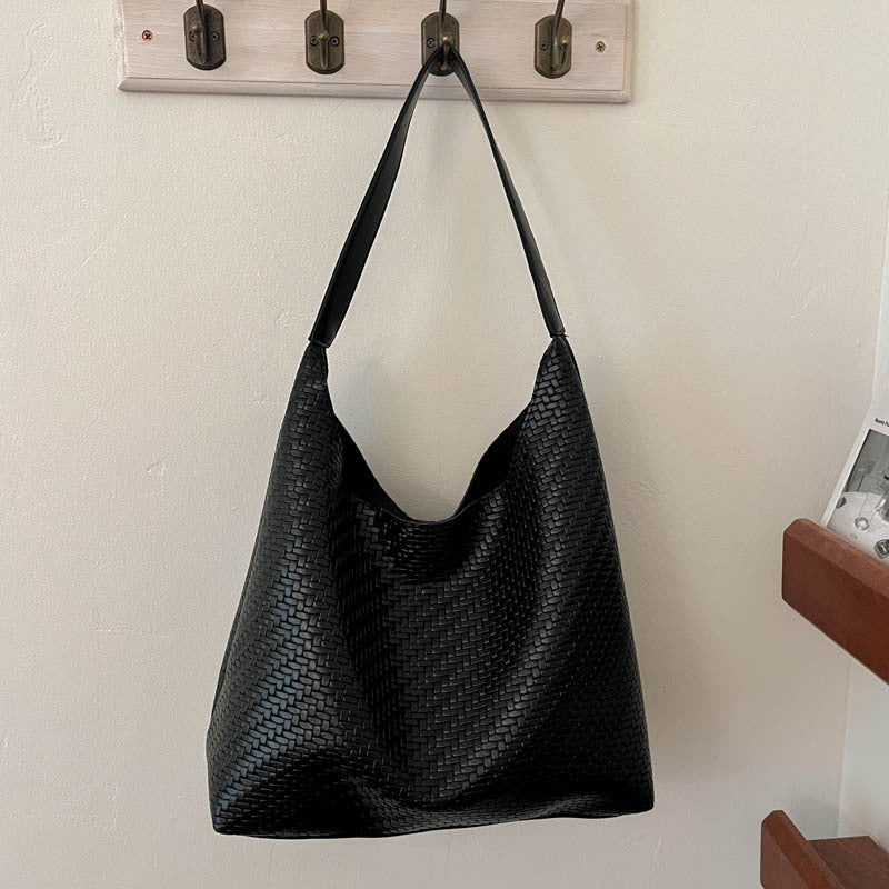 Woven Texture Shoulder Bag