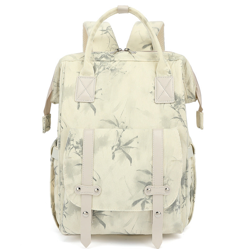 Stylish Floral Print Backpack Stornfield