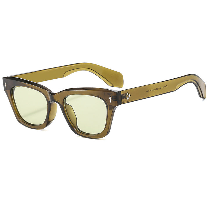 Women Cat-Eye Sunglasses with modern, transparent frame and UV protection Stornfield