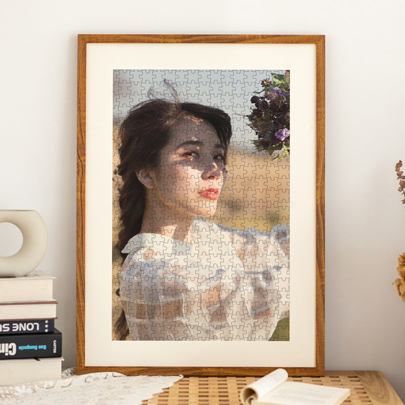 Artistic Jigsaw Puzzle Frame