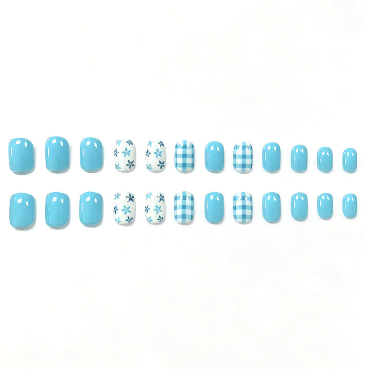 Floral Patterned Nail Art Enhancements Stornfield 1789915405