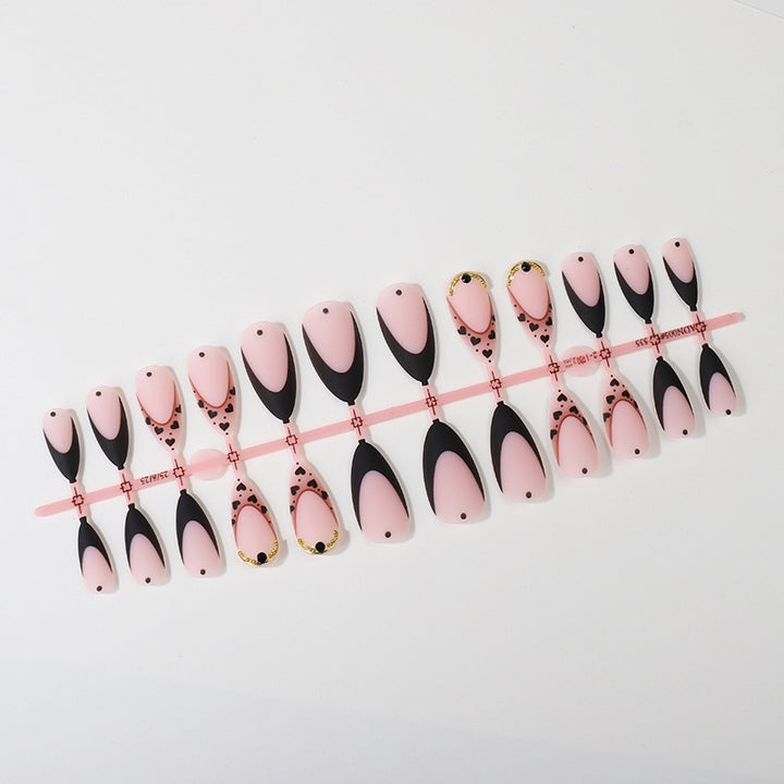 Unique Elegant Press-On Nail Tips Set Stornfield