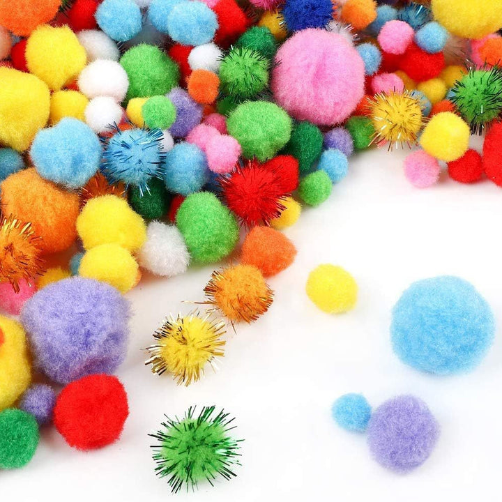 Unisex colorful craft pompons Stornfield