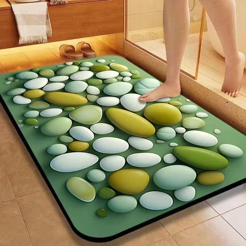 Pebble Design Bath Mat