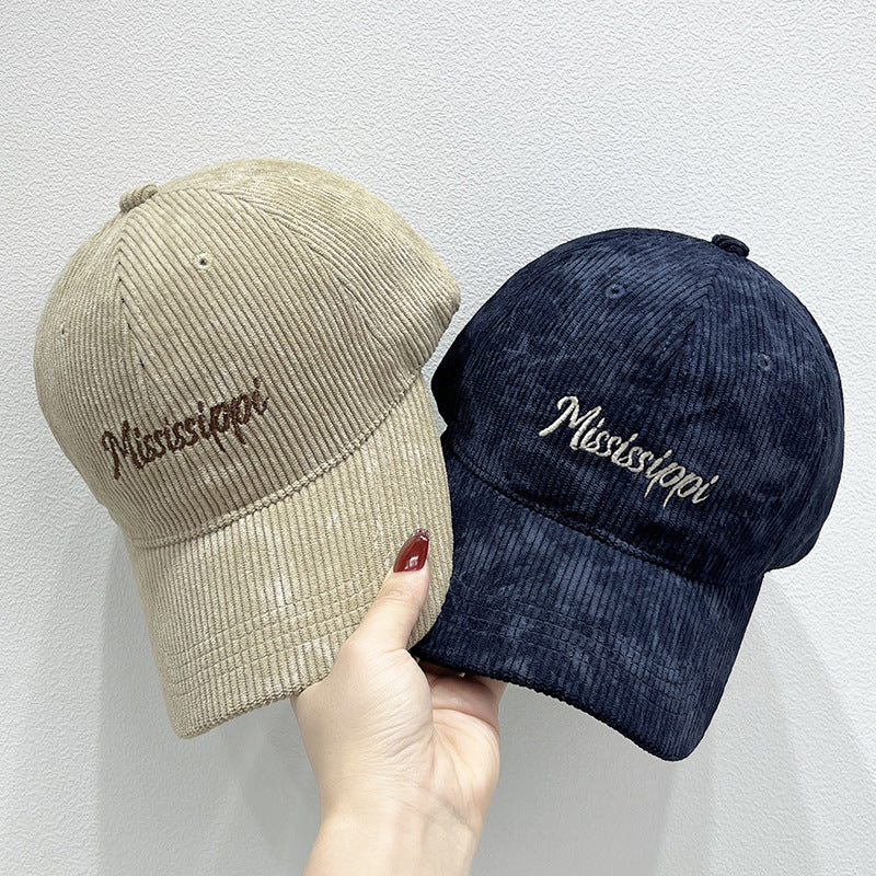 Women's Corduroy Visor Cap Stornfield