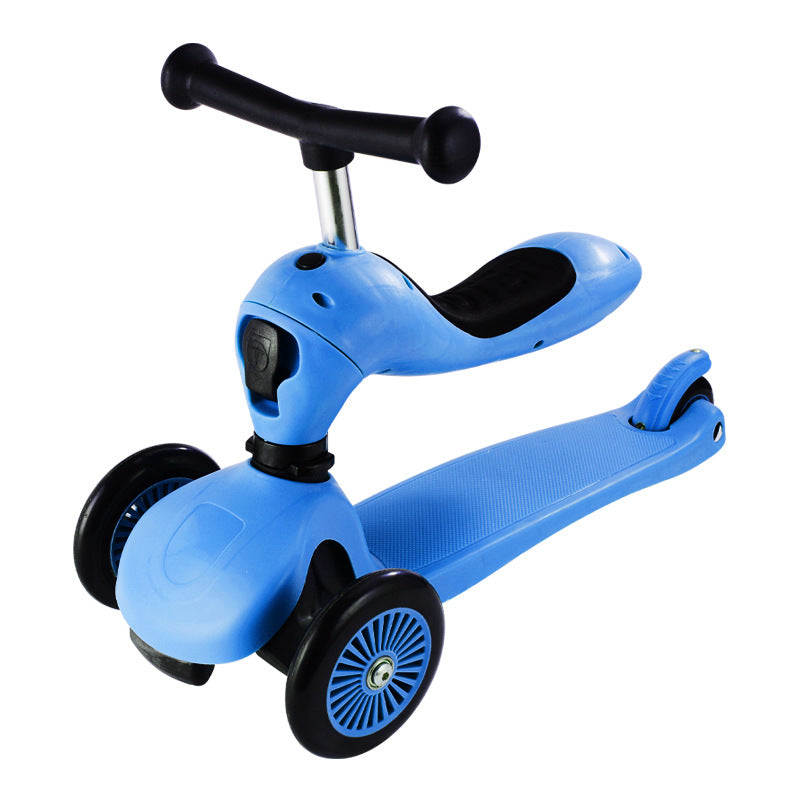 Adjustable Height Glider Scooter Stornfield