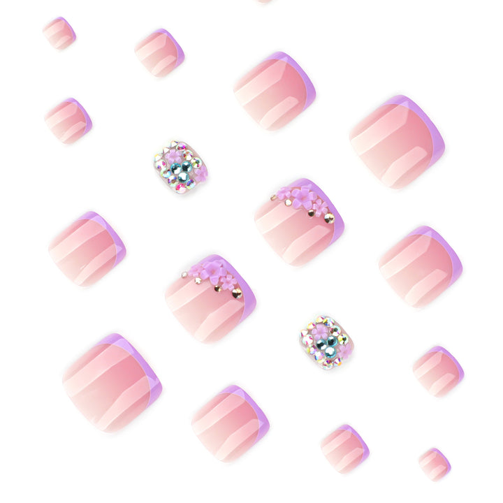 Artful nail design with elegant glitter accent Stornfield