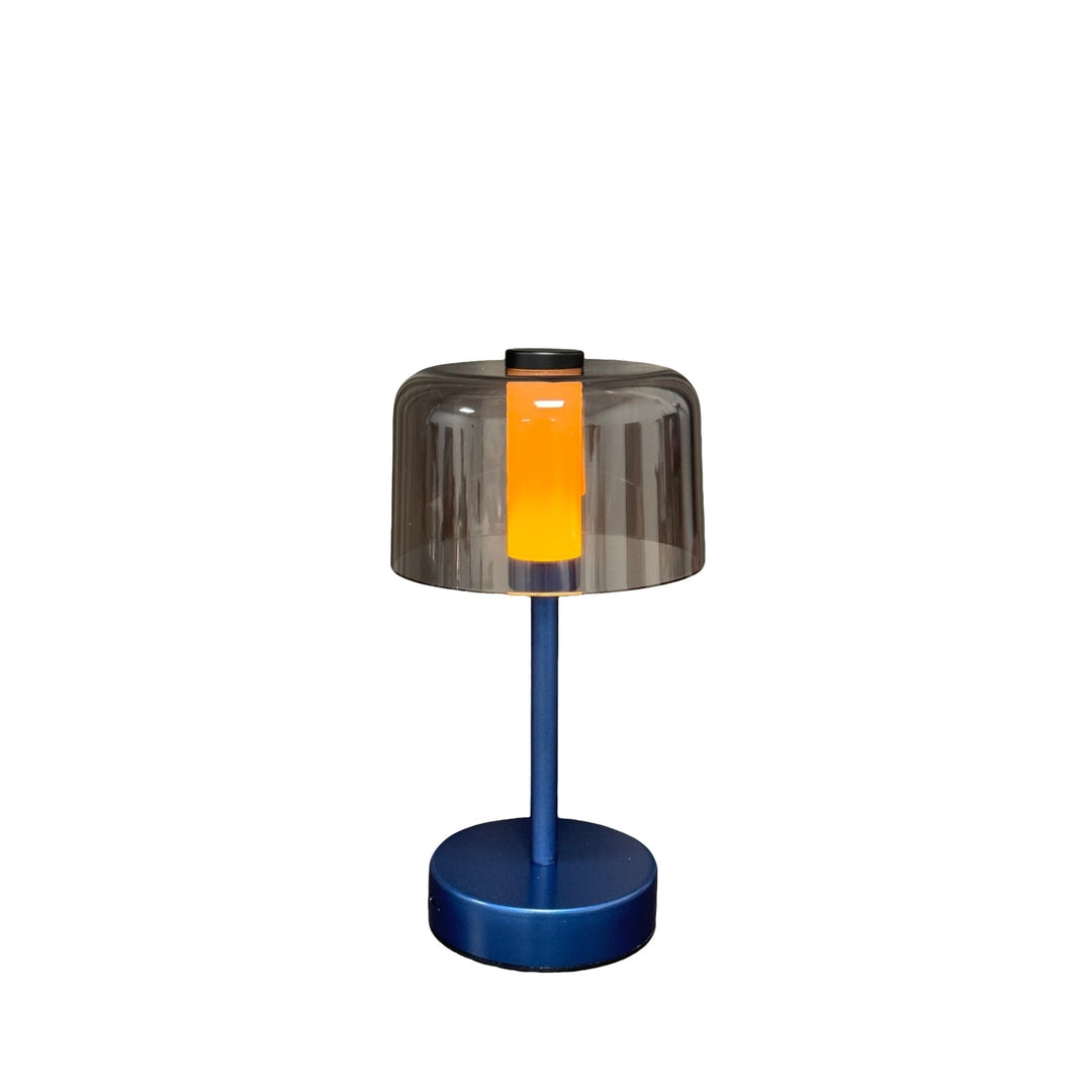Modern Glass Shade Table Lamp