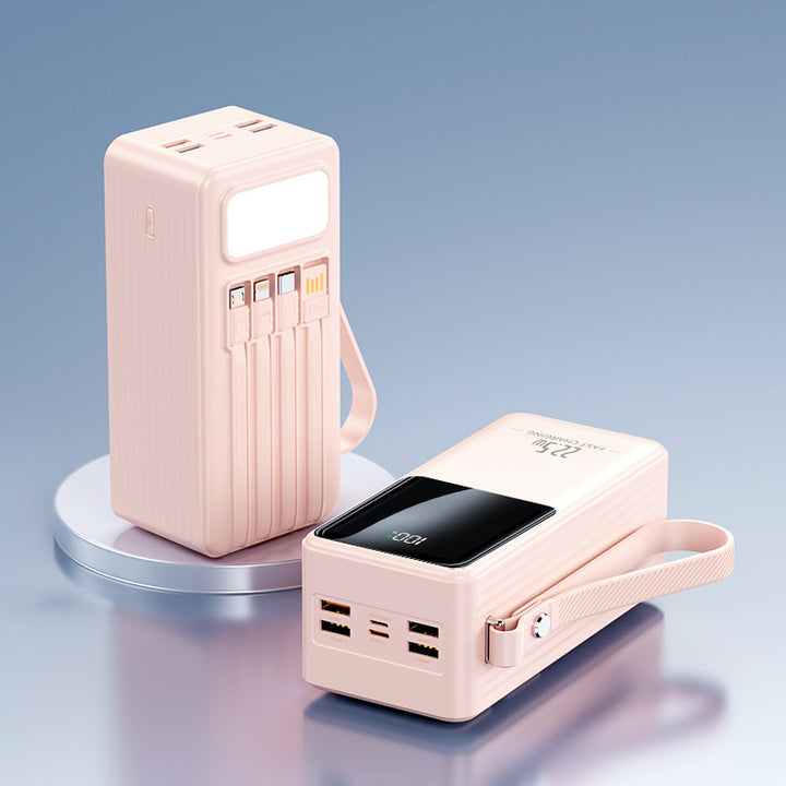 Multifunctional power bank with LED lighting Stornfield