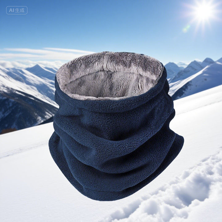 Ladies Fluffy Winter Reversible Scarf Stornfield