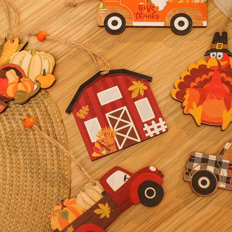 Decorative wooden figure in nostalgic truck design Stornfield