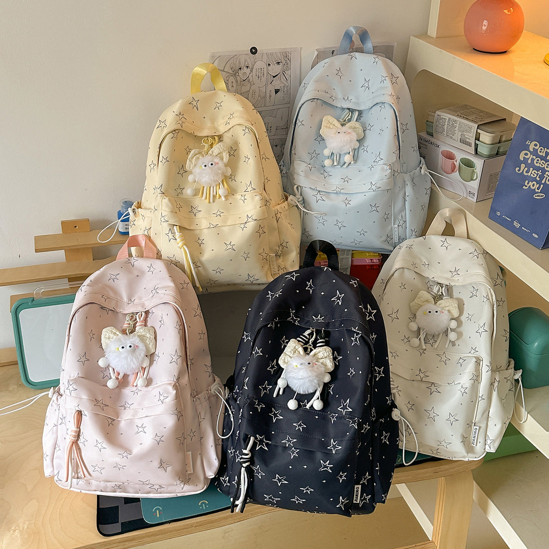 Star-Patterned Casual Backpack Stornfield 1791204705