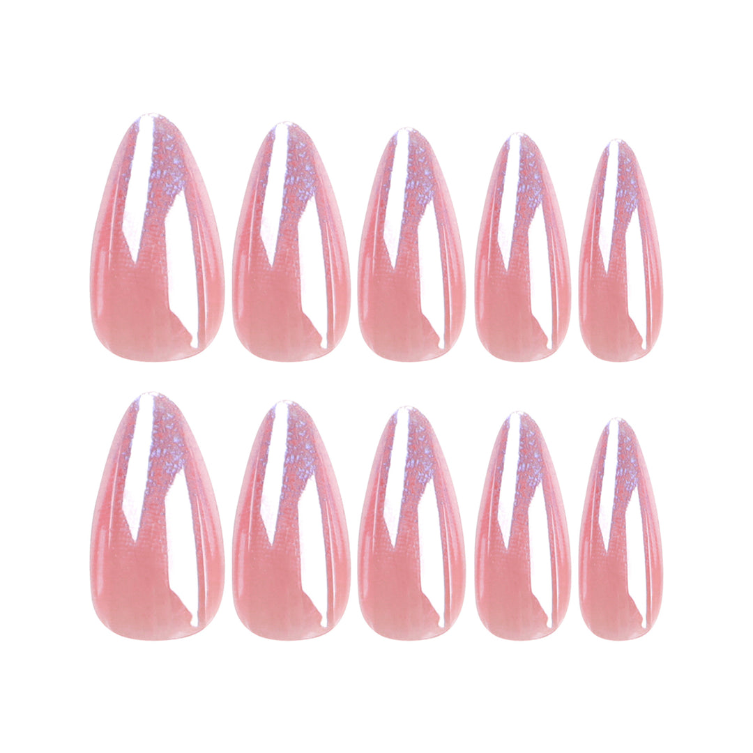 Artistic stiletto nails with glitter gradient and elegant design Stornfield