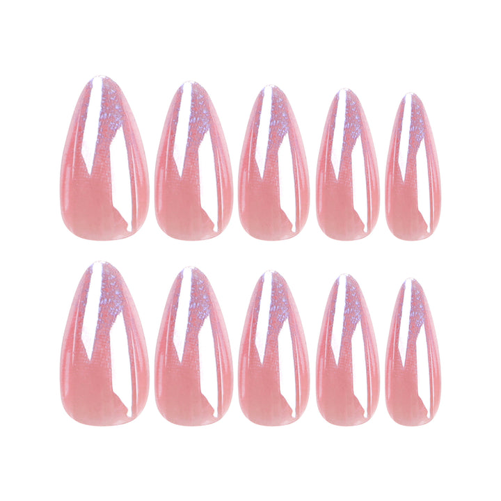 Artistic stiletto nails with glitter gradient and elegant design Stornfield