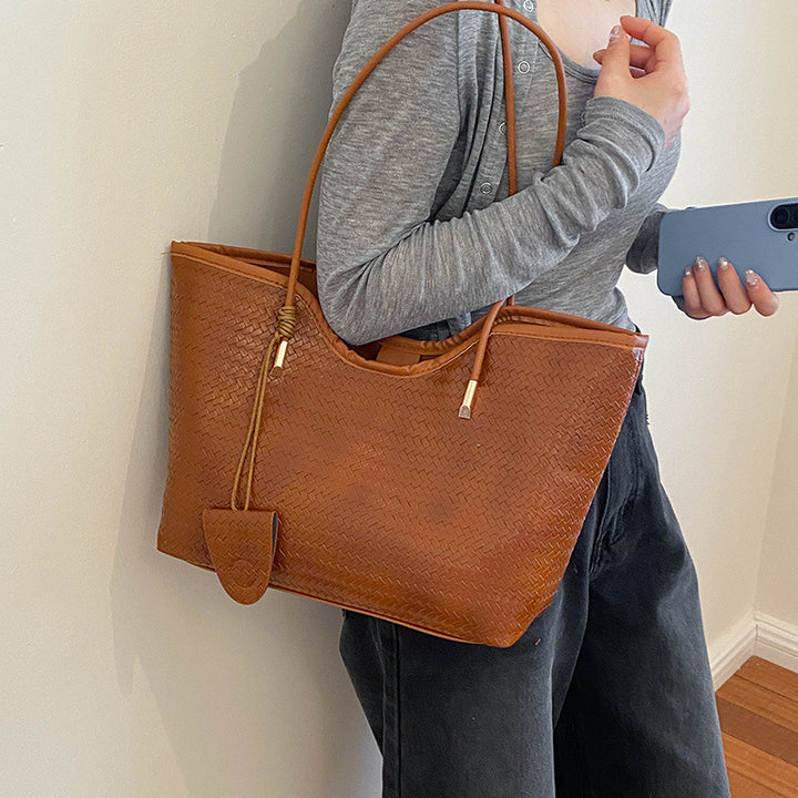 Large Woven Tote Bag