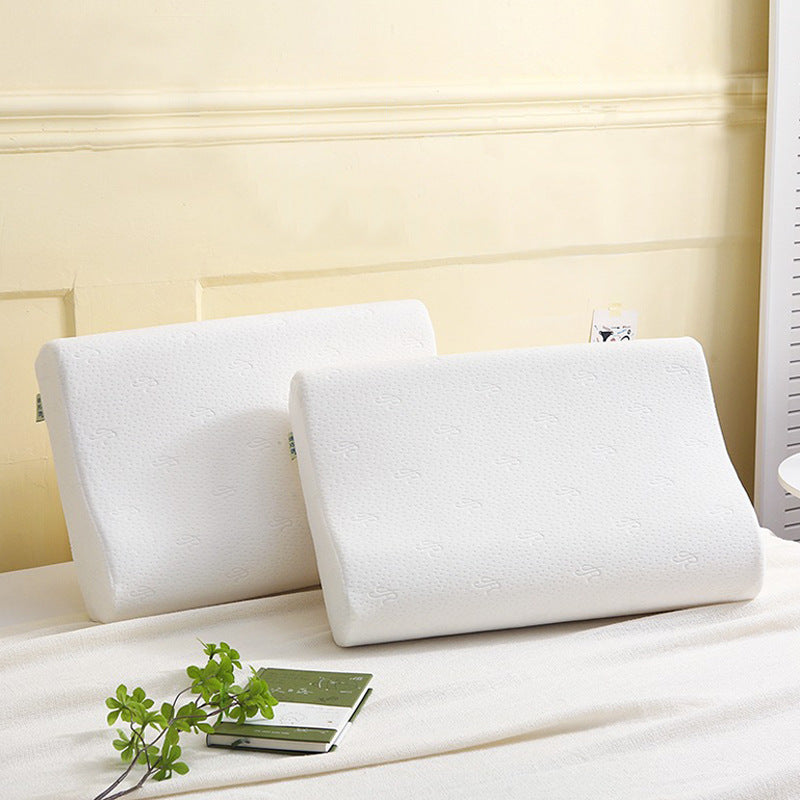 Ergonomic Viscoelastic Sleep Pillow With Contoured Design Stornfield