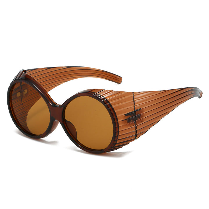Women's extravagant sunglasses with unique wave design Stornfield