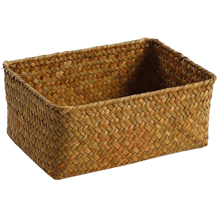 Unisex storage basket made of natural woven Stornfield
