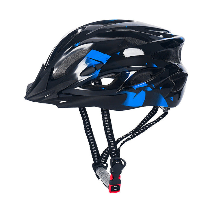 adjustable ventilated road and mountain cycling helmet with visor and rear dial fit Stornfield