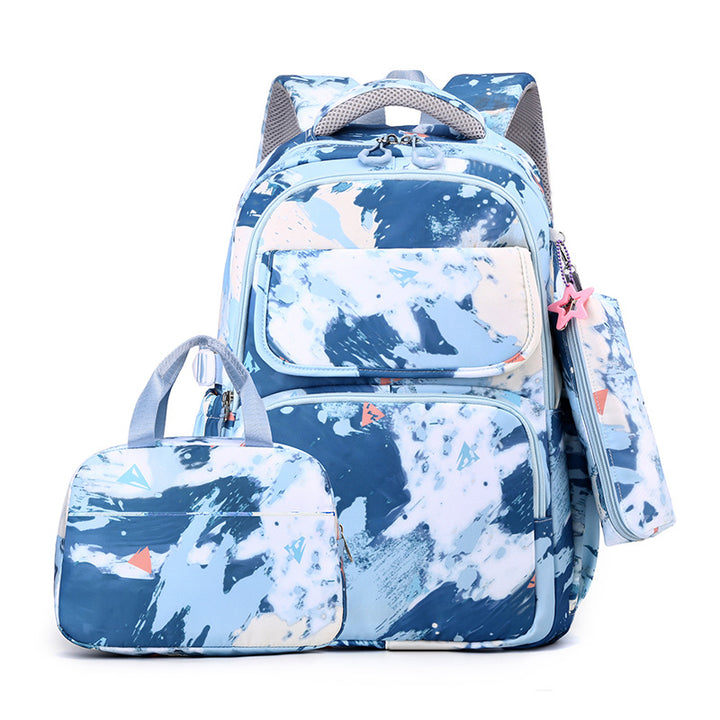 More modern backpack with separate lunch box Stornfield