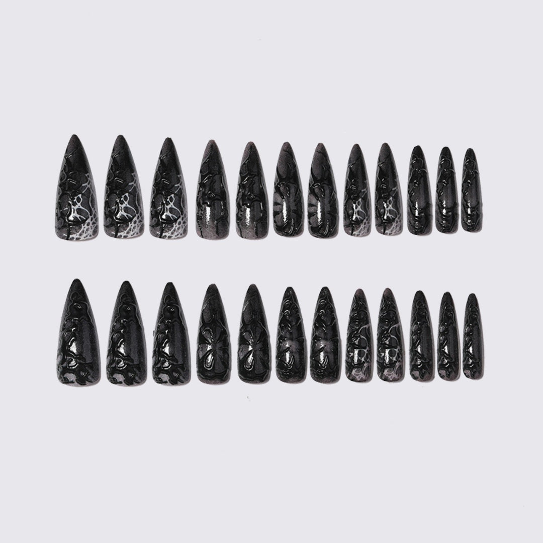 Creative Nail Art Set in Spider Pattern Stornfield